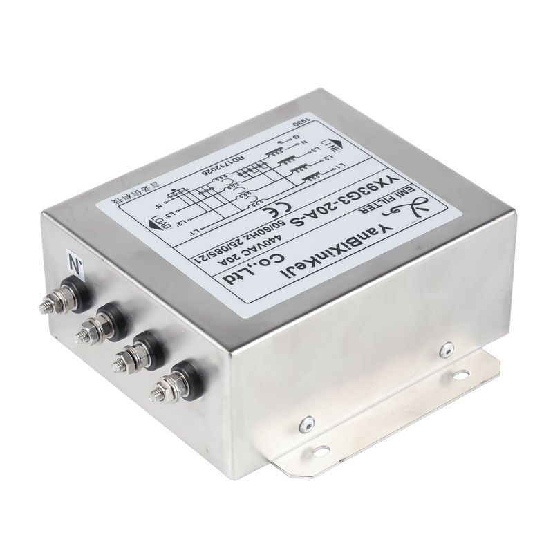 3フェーズ4ワイヤ EMIフィルター 380V/520V