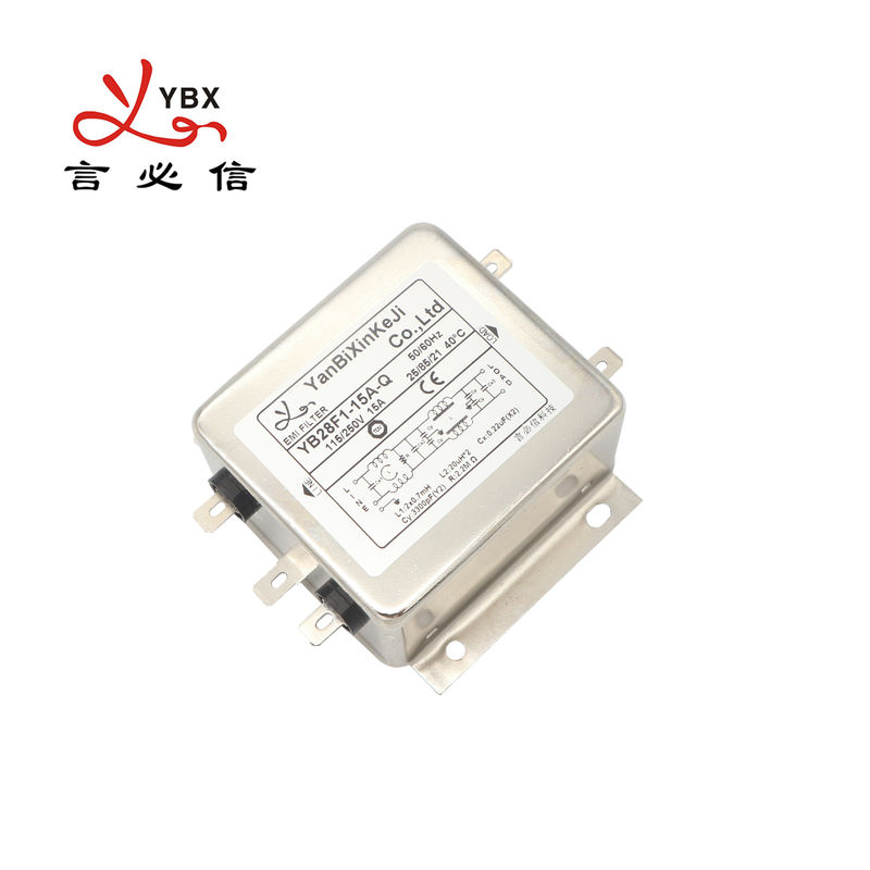 YB28F1-15A-Q EMI力フィルター速いターミナルは低域フィルタを出力した