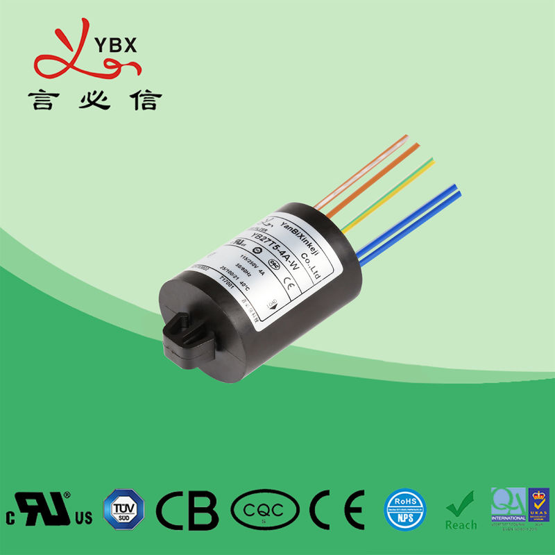 Yanbixin 250V 16Aの白い家庭用電化製品のためのプラスチック電源のノイズ・フィルタ